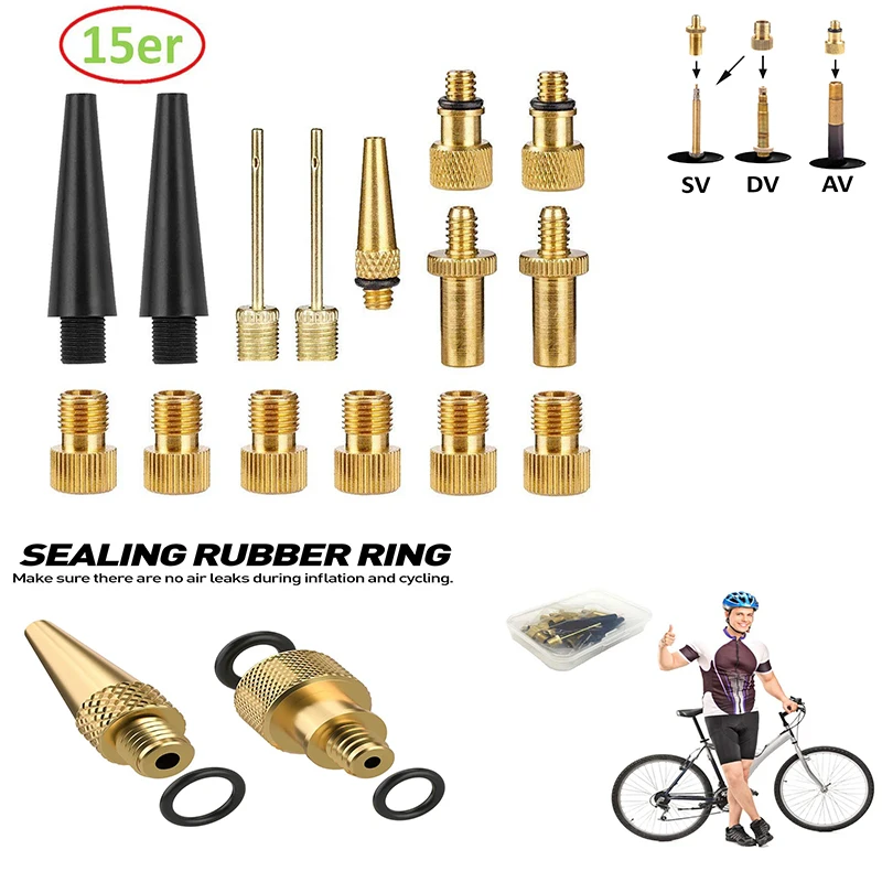 15Pcs Copper Bicycl… - image