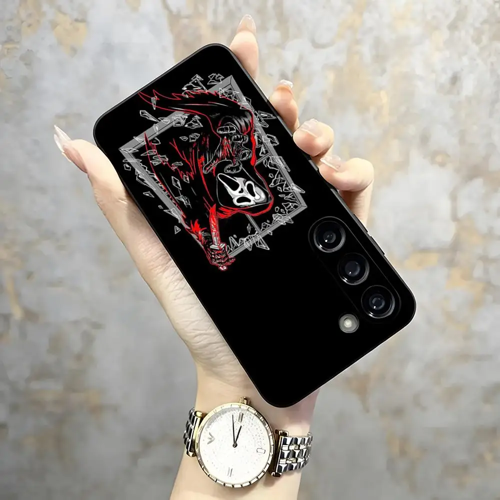 Ghostface Scream Phone Case For Samsung S26 Ultra S25 Edge S23 S22 S21 S20 A57 A37 A17 Plus S24 Fe Cover