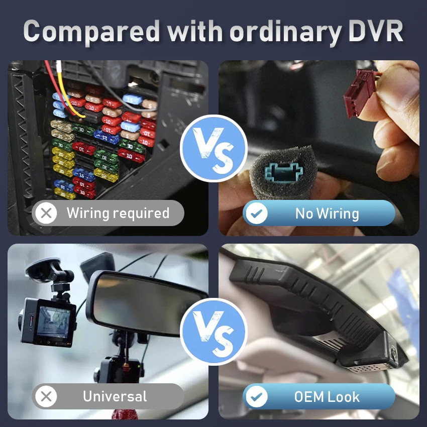 4K HD Dash cam Plug and play Car DVR Video recorder for Land Rover Defender 110 Defender 90 2020 2021 2022 Car Camera Dashcam