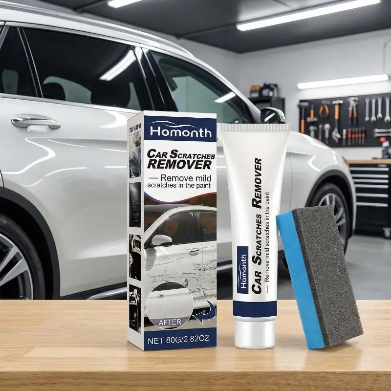 Car Surface Grinding Agent Multi Action  Remover Kit with Polishing Wax for Quick DIY Paint Repair