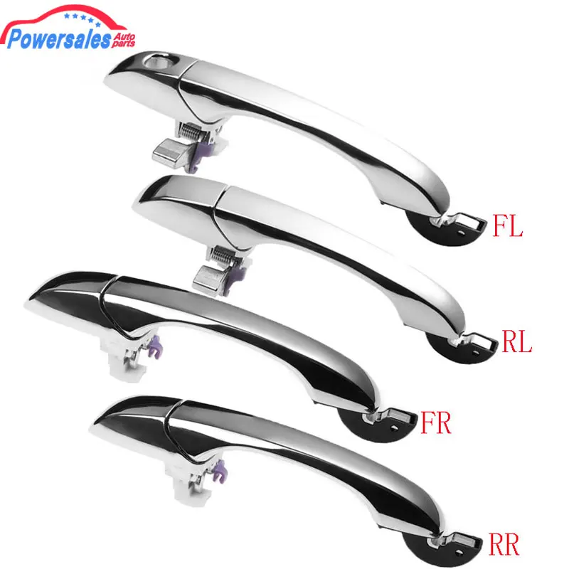 FL FR RL RR Outer Exterior Door Handle For Chrysler 300 300C 2005-2010 For Dodge Magnum 2005-2008 4589009AG 5065801AG 5065800AG