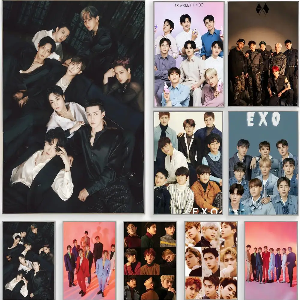 EXO Poster Fan Art Print -AliExpress