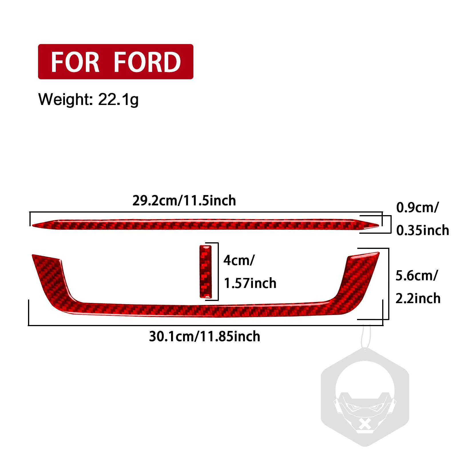For Ford Focus S SE SES SEL 2008-2011Car Central air Vent outlet Frame Trim Real Soft Carbon Fiber Interior Accessories Sticker