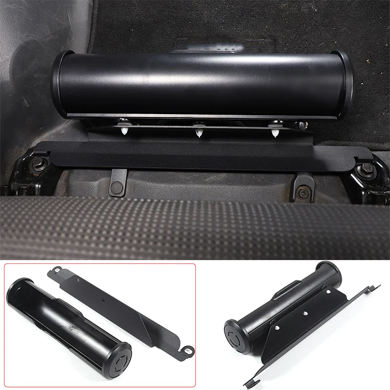 

Aluminum alloy black For 2007-2021 Toyota FJ Cruiser car passenger seat umbrella barrel car interior modification accessories