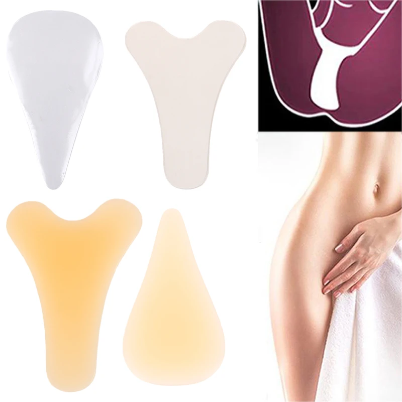 2/3pc Women\'s panties Silicone Camel Toe Concealer For Women Cover Feminine Lines Vagina Traceless Invisible Adhesive Concealer