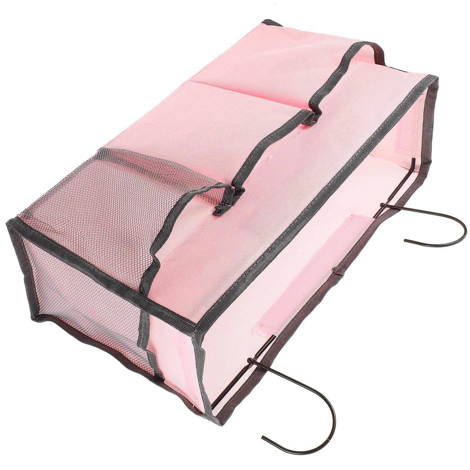 

Luxshiny Bedside Storage Bag Hanging Organizer for Clothes Table Cabinet Iron