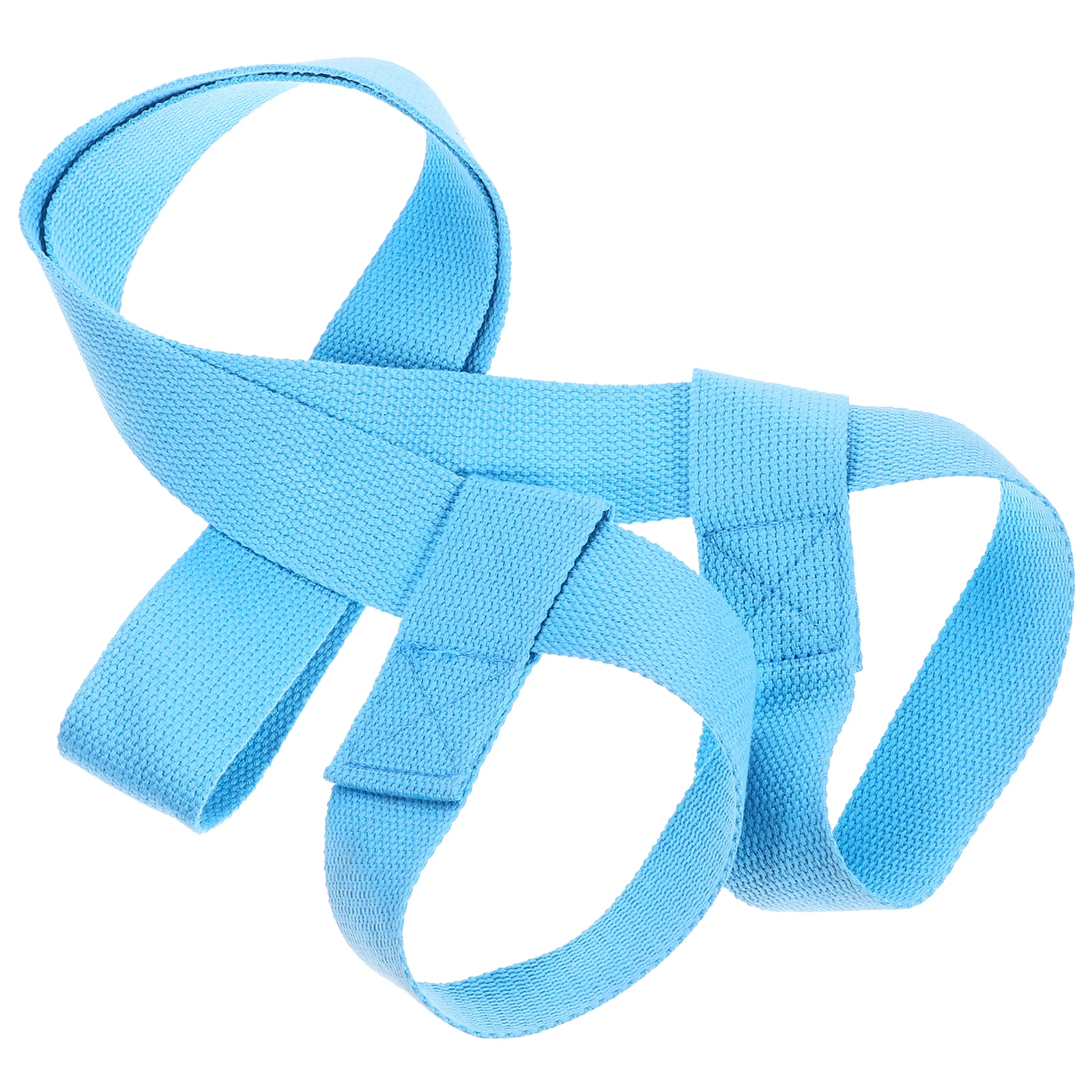 

2pcs Yoga Mat Straps Portable Cotton Bands for Exercise Purple Adjustable Outdoor Blankets Storage Camping