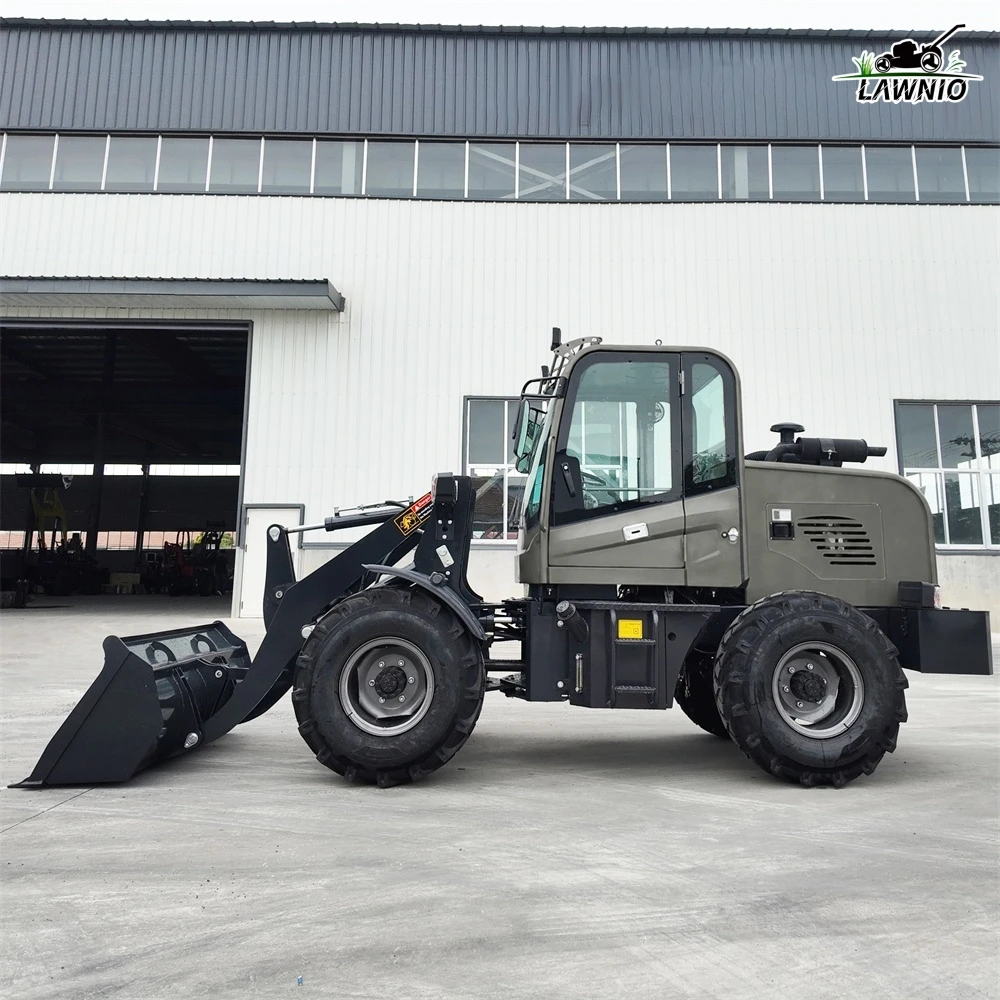Multiple Attachments Available  Loader  0.5m³ Bucket Capacity Stable Loading Road Maintenance  Wheel Loader