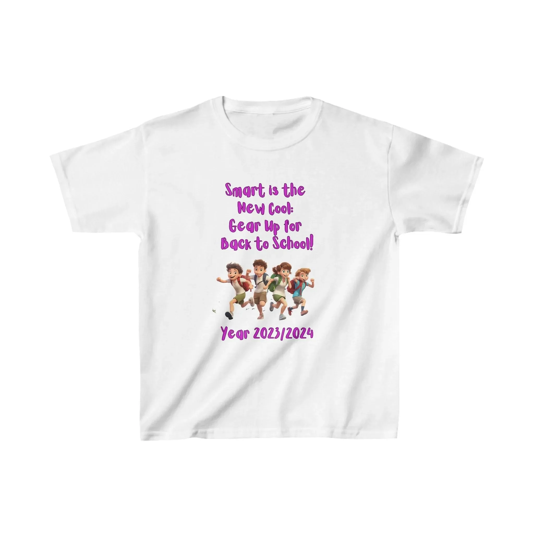 Trendy Back to School Kids T Shirt with Smart Design