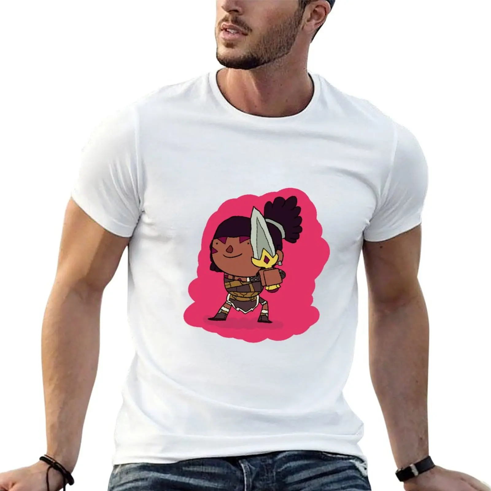 

100% cotton - Jhala men shirt T-Shirt t essential t shirt Brawlhalla