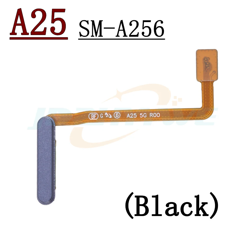 Fingerprint Sensor Scanner Flex Cable For Samsung Galaxy A25 A35 A55 5G Touch ID Connect Home Button Flex Cable Parts