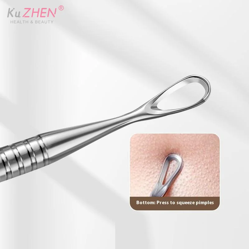 Pinzas para espinillas de células ultrafinas, Clip para espinillas, salón de belleza profesional, elimina partículas de acné, herramienta de aguja, herramientas de belleza