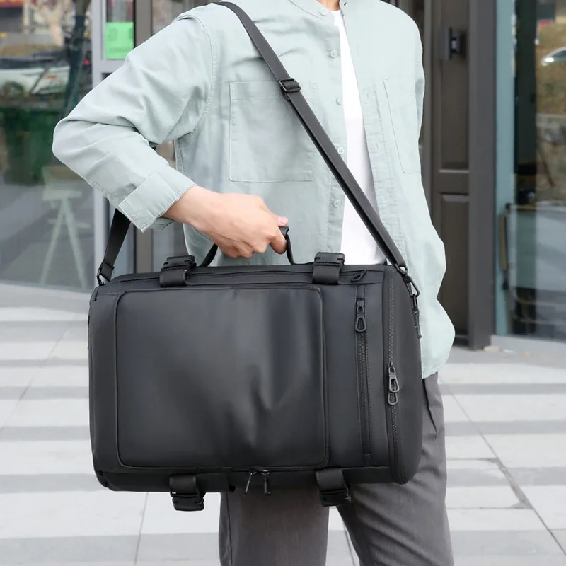 Carry On Backpack Travel Backpack for Men & Women, Durable Convertible Duffle Bag Fit for 16 Inch Laptop for Fitness, Travel