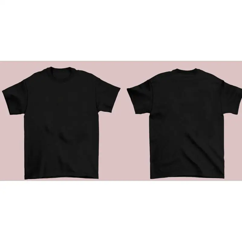 

Персональная 2-сторонняя черная футболка для фанатов NG2886, двусторонняя