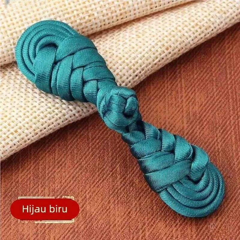 

Элитные китайские пуговицы ручной работы с золотой нитью, четырехколесные, синие, для украшения костюмов Ханьфу и Тан