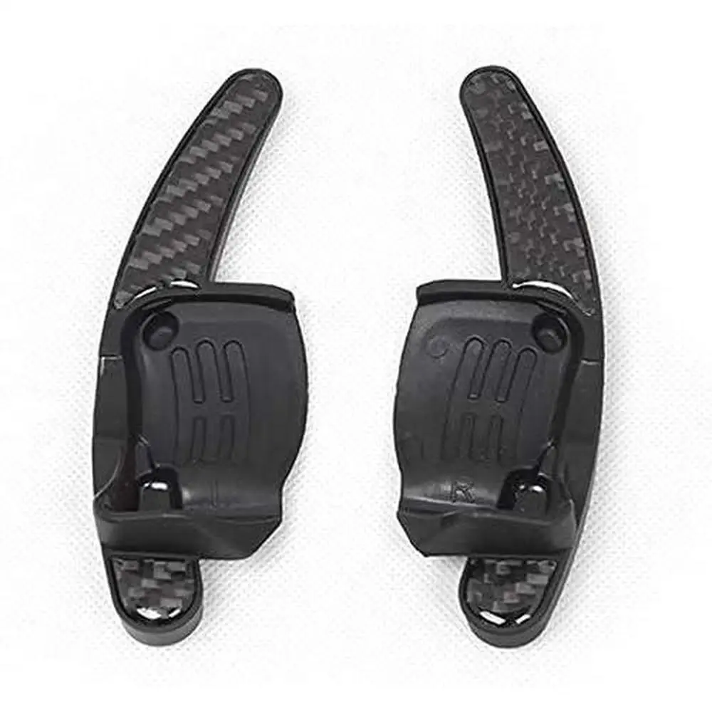 2 x Steering Wheel Shift Paddle Extended Shifter Trim Covers fit for Custom fit for various car models