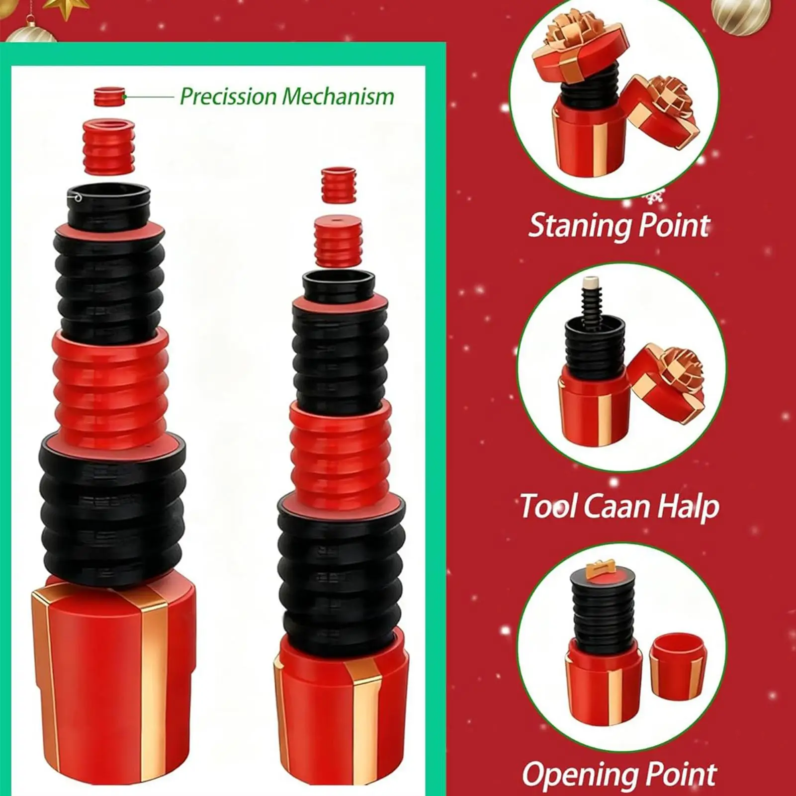 إعلانات متداخلة المسمار هدية صندوق مضحك المزحة عيد الميلاد مفاجأة هدية صندوق الجدة هدية عيد الميلاد مضحك المزحة هدية للأصدقاء #3