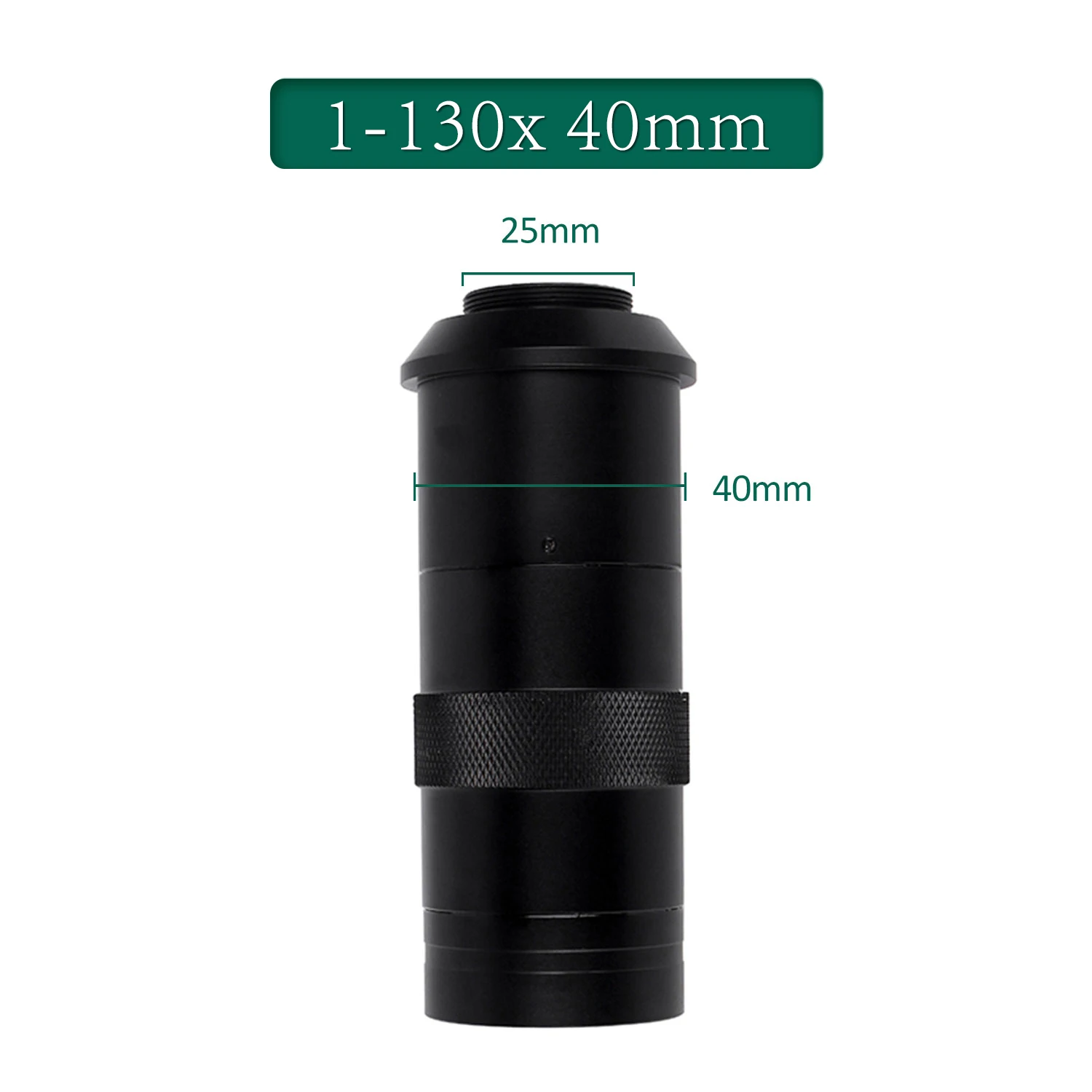YIZHAN Vergrößerung Einstellbarer Zoom C-Mount Objektiv 180x 150x 130x 25mm Für HDMI VGA USB Video mikroskop Kamera Monokular – Detail 4