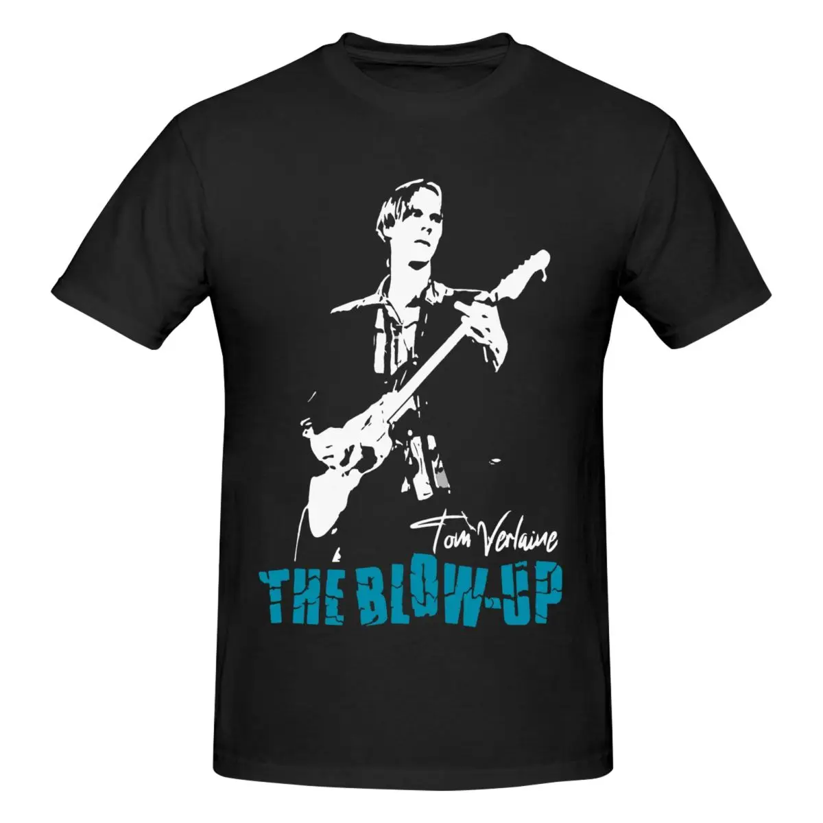 Tom Verlaine RIP The Blow Up T Shirts Graphic Y2K Idea Cotton Mens Women T Shirt Clothing