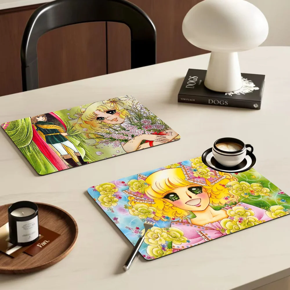 Candy Candy Kitchen Absorbent Pad Dry Draining Mat Sink Washstand Coffee Machine Pads Table Placemat Faucet Anti Splash