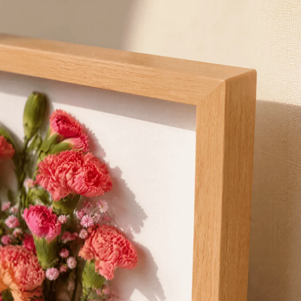 10 Inch Shadow Box Frame HD Glass Dust Proof Clear Panel Display Case Frame Tabletop Easel &Wall Hanger Density Board & Acrylic