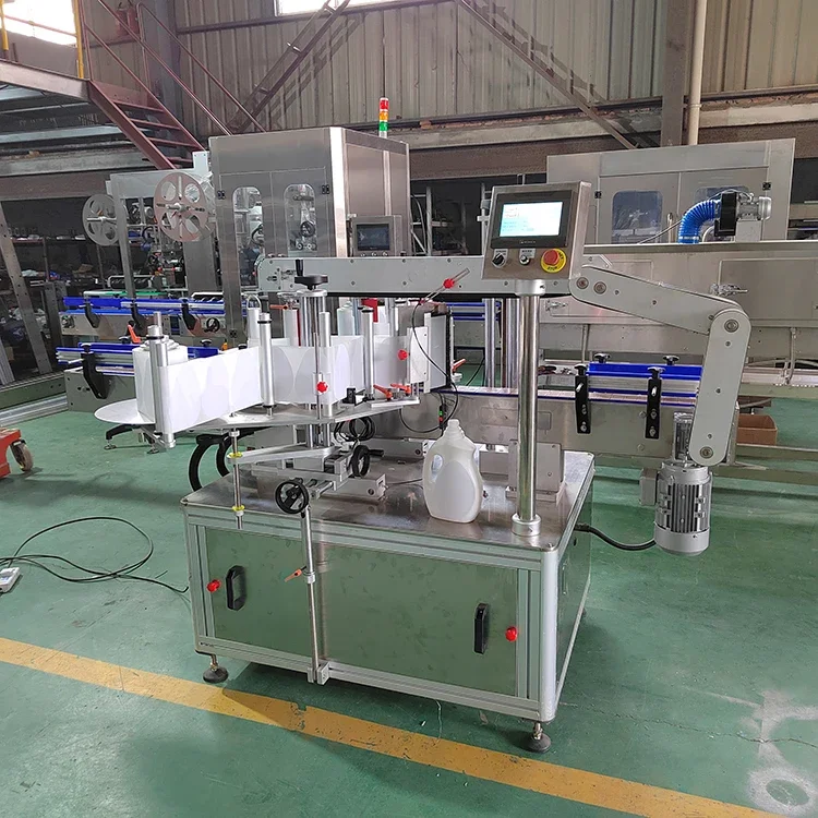 Etichettatrice automatica a doppio lato