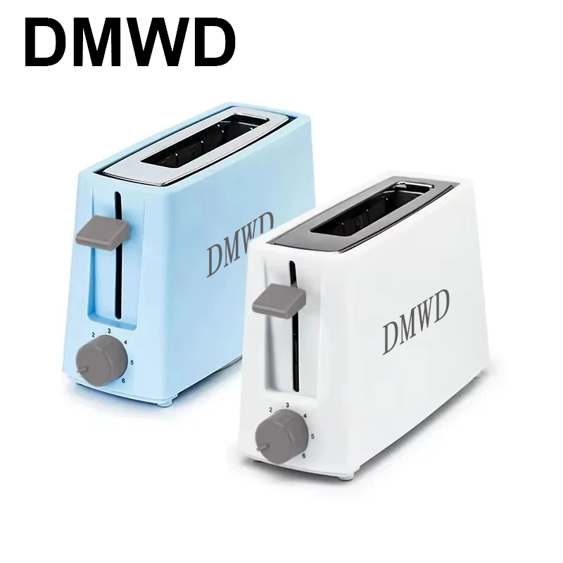 DWMD 110V/220V Stainless Steel Electric Toaster Bread Baking Oven Breakfast Machine Grill Stove Sandwich Maker Heater Warmer US