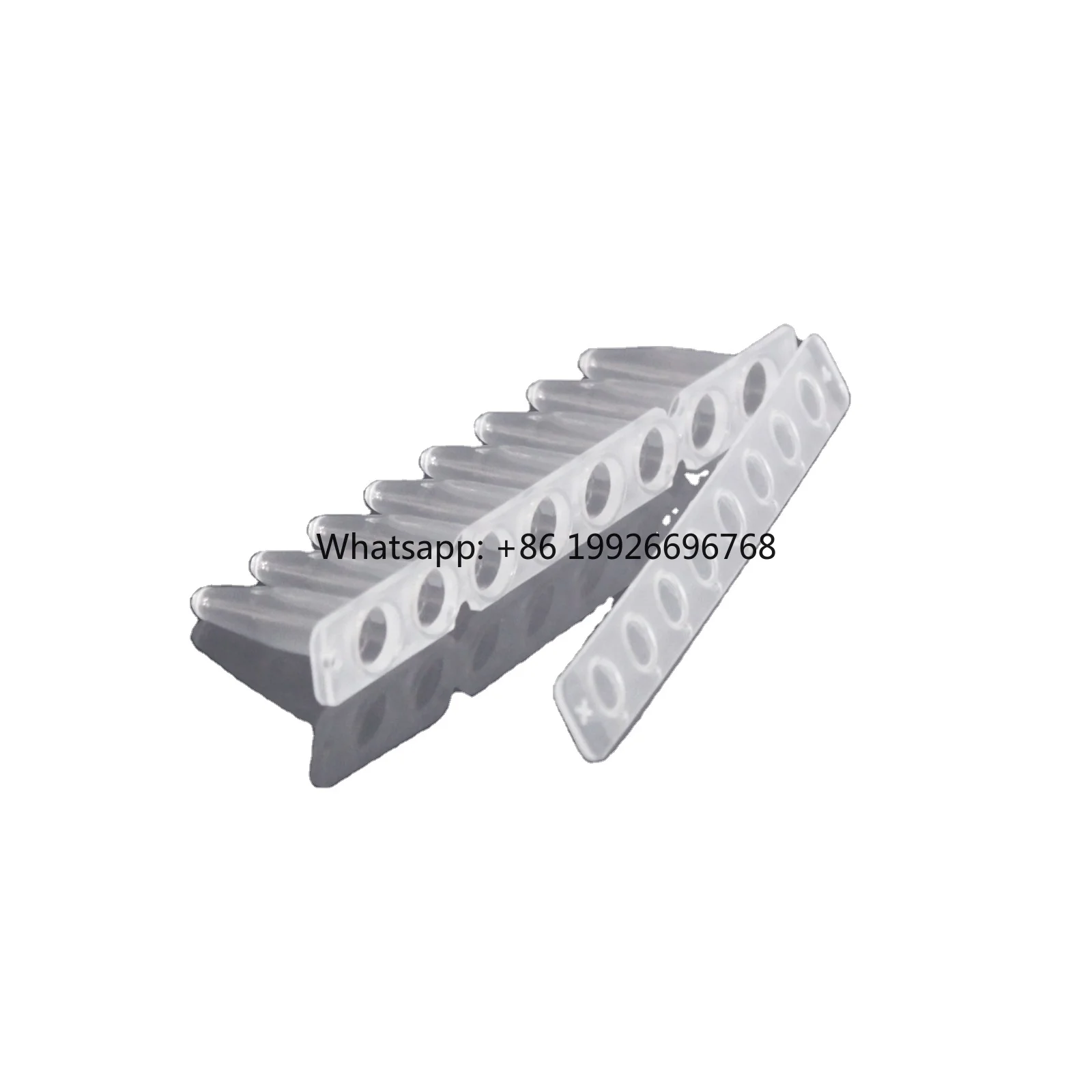 

Source Manufacturer 0.2ml PCR 8 Strip Tubes with optical cover hard top design for Lab use