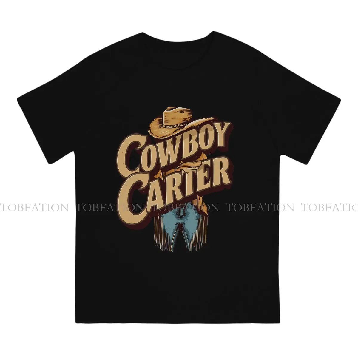 Cool Newest TShirts Beyonce Cowboy Carter Men Harajuku Pure Cotton Streetwear T Shirt