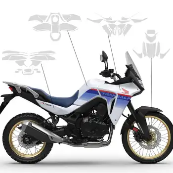 適用於 HONDA XL 750 Transalp 的 TPU 薄膜保護膜,全車漆面保護套裝,XL750 PPF 透明貼紙,全車漆面保護膜套裝 10 最佳銷售 本田 VF 750 C - №10