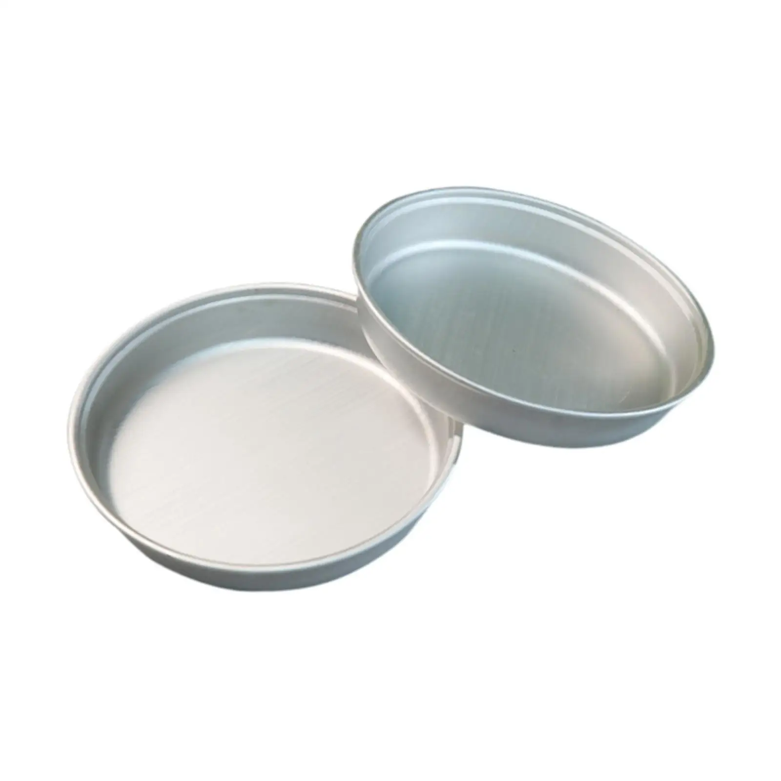 2x Outdoor Camping Plates Camping Dish Tableware Serving Plates Multipurpose Fruit Plates for Picnic Home Use Outdoor Hiking BBQ