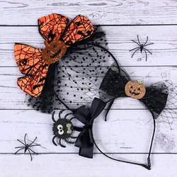 Halloween Hair Accessories for Girls Pumpkins Demons Funny Hairbands Adult Children's Costumes Props Children's Supplies