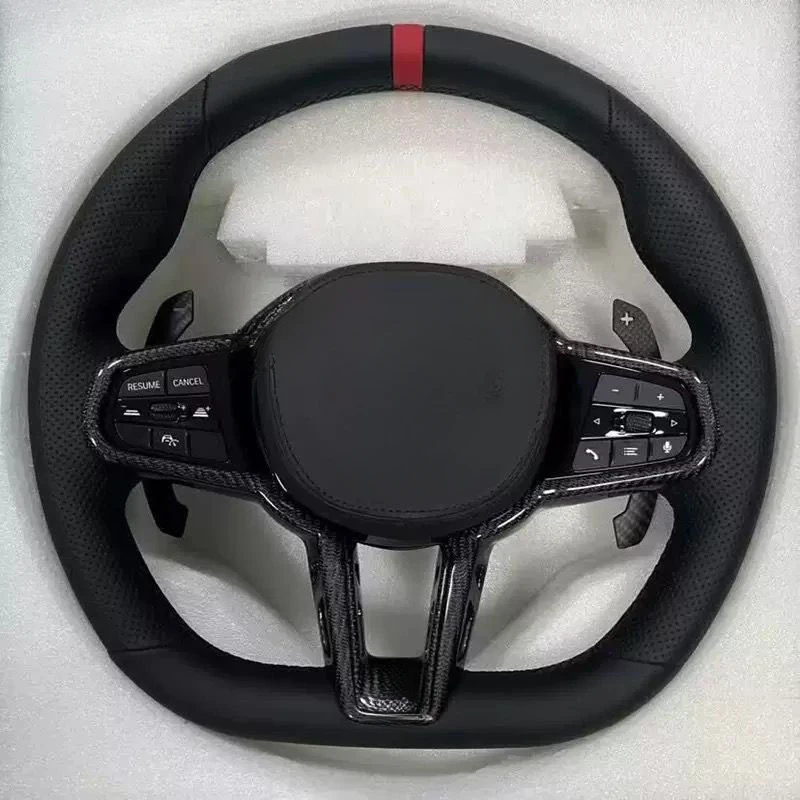 For BMW E Series M3 M5 M6 E70 E71 E60 E63 E90 E92 E87 Steering Wheel Horn Cover Old To New CS Style Horn Shell - view 4