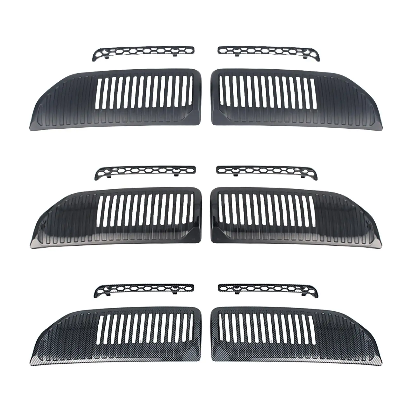 4x Front Lower Grille Insert Mesh Directly Replace for Byd Yuan up 2024