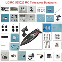 UDIRC UDI022 4CH 60km/h Brushless RC Boat Tylosaurus parts:Propeller brushless motor servo  Receiver ESC charger Pull rod etc