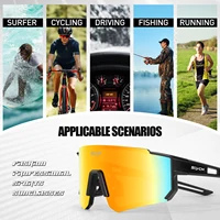 SCVCN Fashion Street Sunglasses for Men Sport Y2K Cycling Glasses MTB Bike Bicycle Camping Golf UV400 Glasses Women Baseball - Image 4