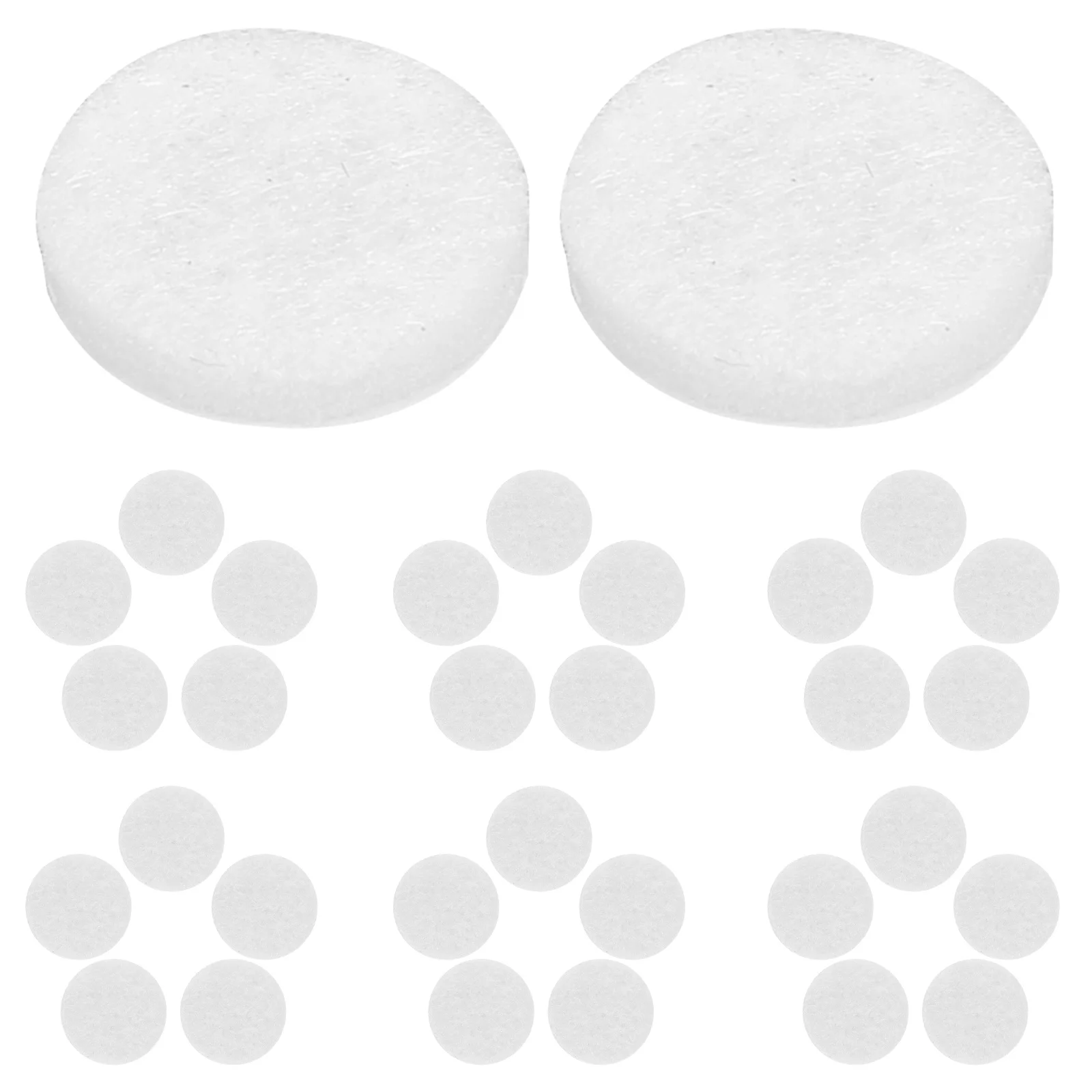 

200Pcs Anti-Slip Heavy Duty Felt Pads Round Diameter 1.2cm Floor Protector Pads for Hardwood Tile Linoleum Furniture Chairs