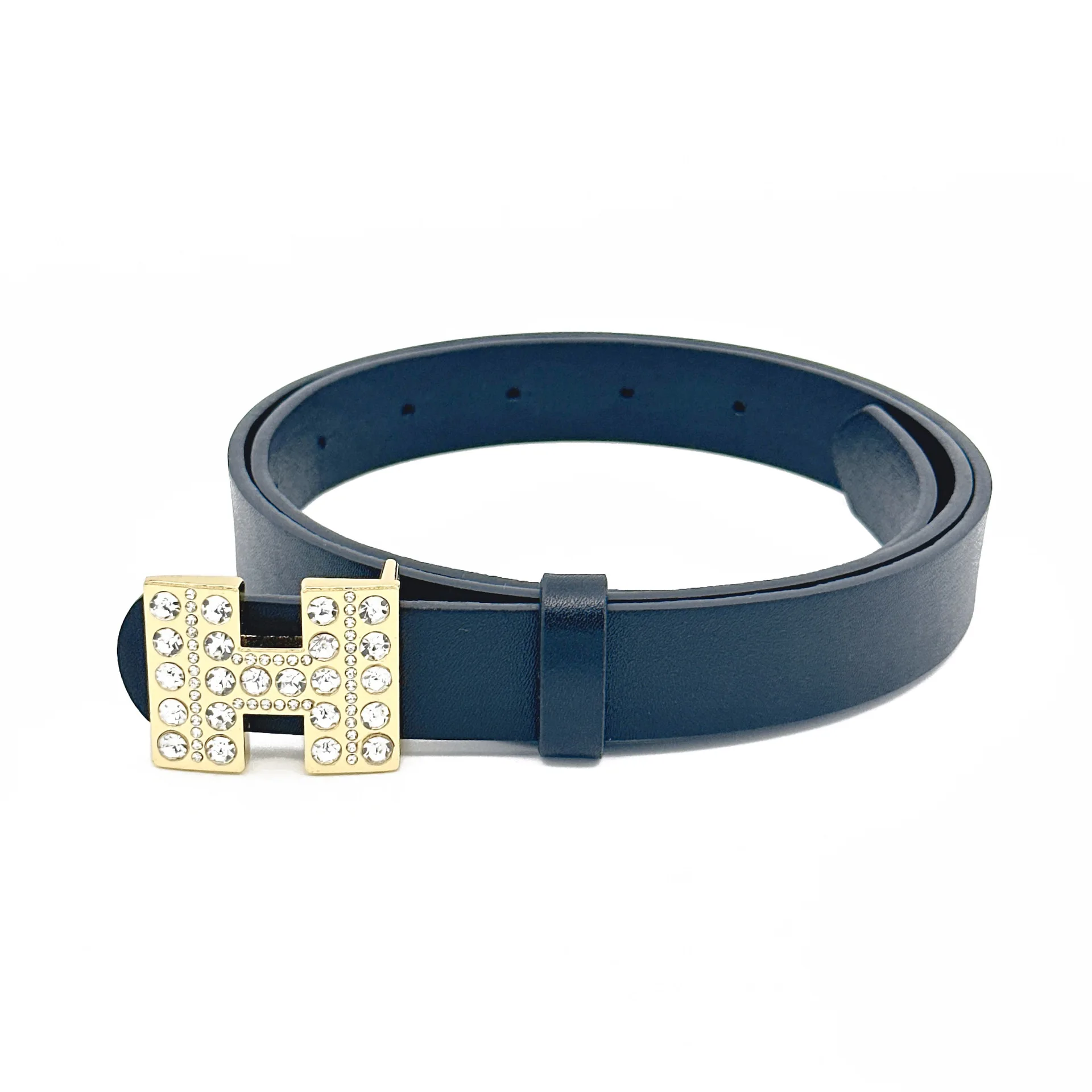

Small Niche Design Fashionable Women's Belt Paired with Jeans Versatile Belt Thin Belt