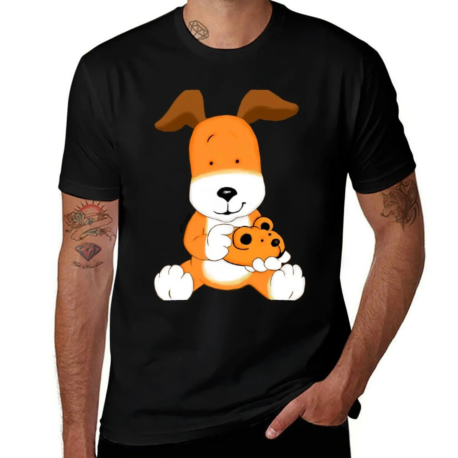 Kipper and His Slipper T-Shirt Moisture Wicking Athletic T-Shirt