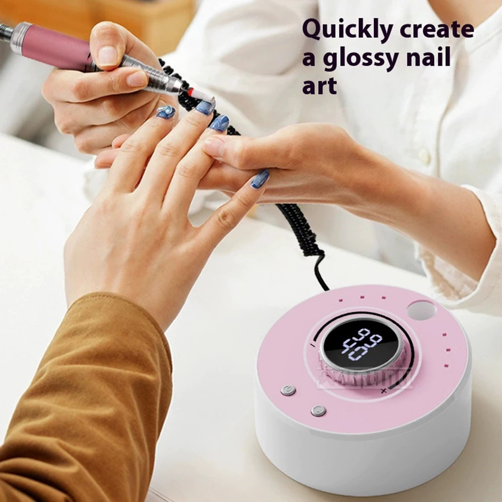 Stable 36000 RPM Nail Polishing Machine for Commercial Use Engraving Dead Skin Removal Beauty Salon Equipment