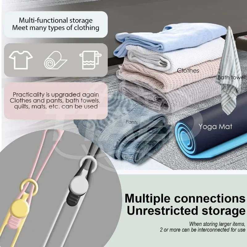 Cable Organiser Reusable Silicone Cable Ties Desk Winder Wire Management Clips for Earphone USB Cord Mouse Home Office Travel