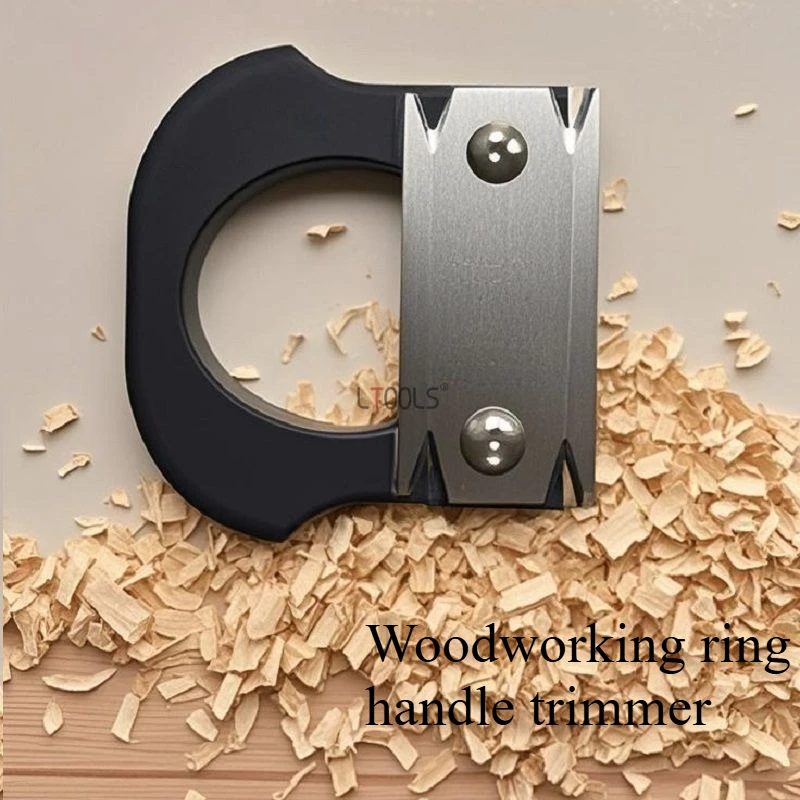 

Эргономичный триммер для кромок дерева, ручной инструмент для гладкой отделки без заусенцев, отделки деревянных досок с прецизионным выравниванием кромок