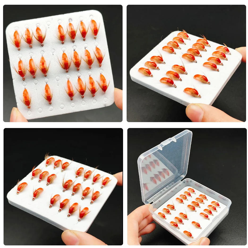 Cebo artificial para trucha: ninfas, scuds rojos y moscas húmedas - imagen 4