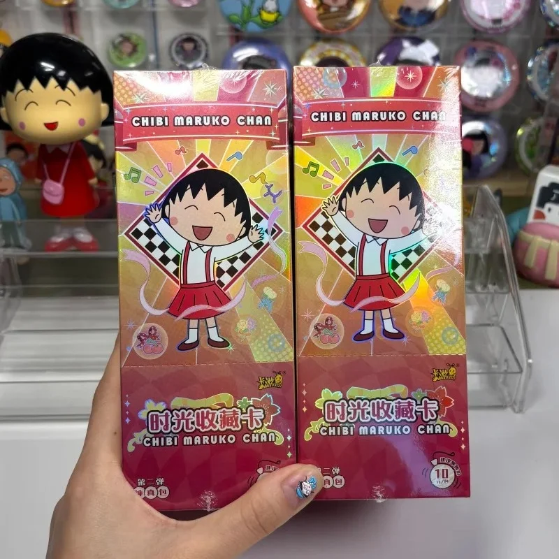 

KAYOU Chibi Maruko chan Card Time Collection Cards Innocence Pack Vol.1 2 Rare BP PR Cards Anime Collection Card Toys Kids Gifts