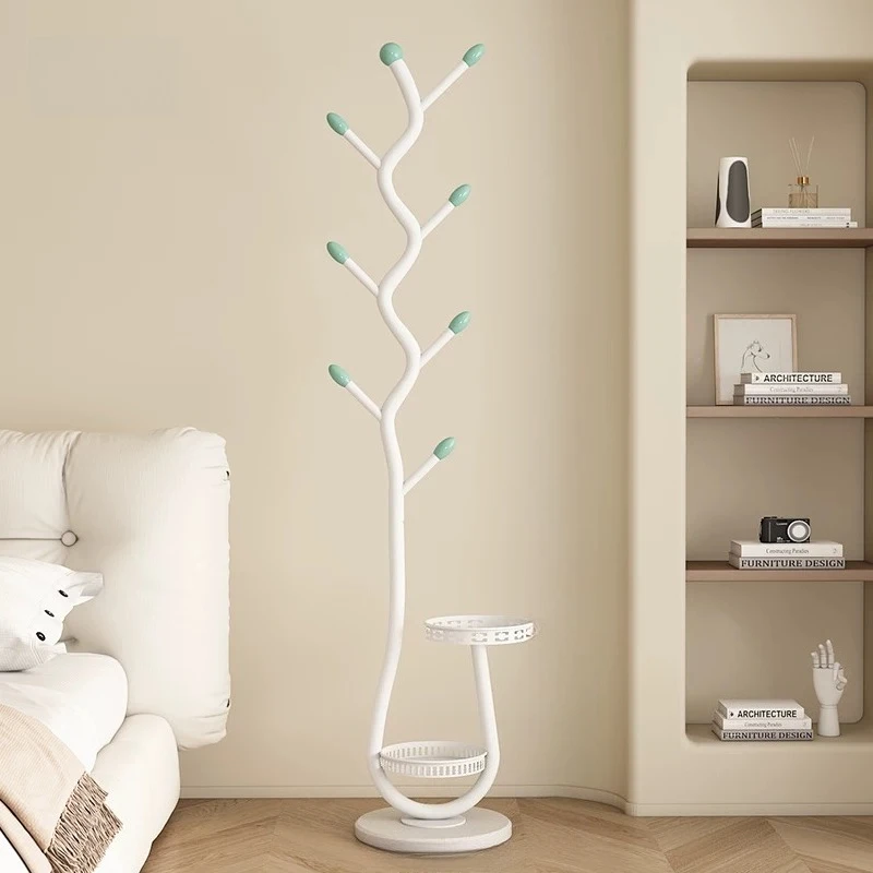Entrance Jacket Clothes Rack Organizer Hat Modern Glod Clothes Rack Standing Designer Percheros Para Ropa Luxury Room Furniture