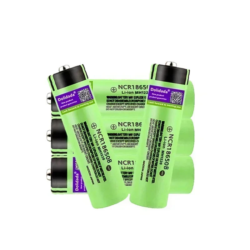 3.7V 3400mAh NCR18650B 34B Rechargeable Battery with Top Button: Perfect Power Source for Flashlights & Toys