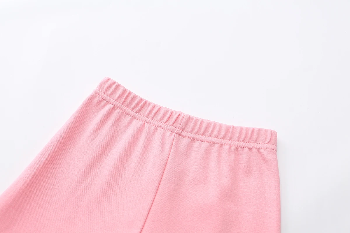 Mädchen Dehnbare Baumwoll-Leggings mit Rüschensaum für 4-8 Jahre Komfortable Elastische Taille Kinder-Unterhosen – Detail 9