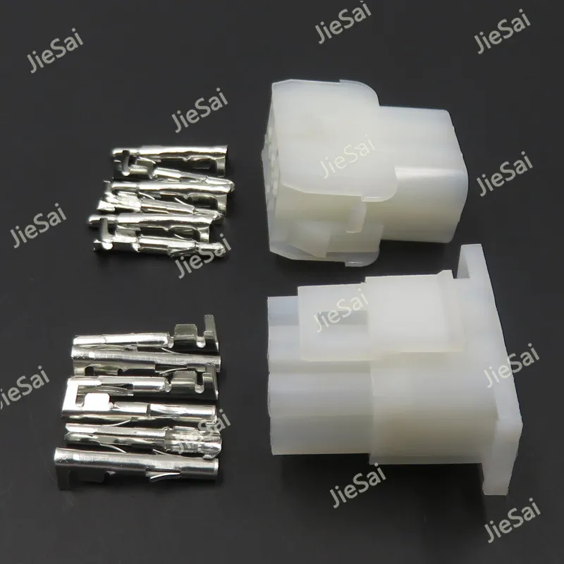 6 Pin 63080 Electrical Connector Female And Male Plug For Elevator Auto