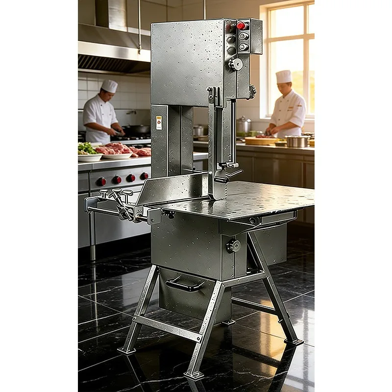 Bone Sawing Machine Slaughterhouse Livestock Pig Cattle Sheep Bone Cutting Machine Stainless Steel