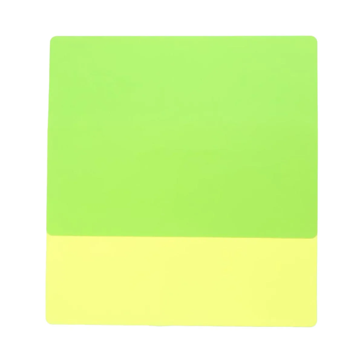 

2pcs Silicone Placemat Yellow Green Rectangular Insulation Mat For Dinner Table Kitchen Use Heat Resistant Non-Slip Dish Mat